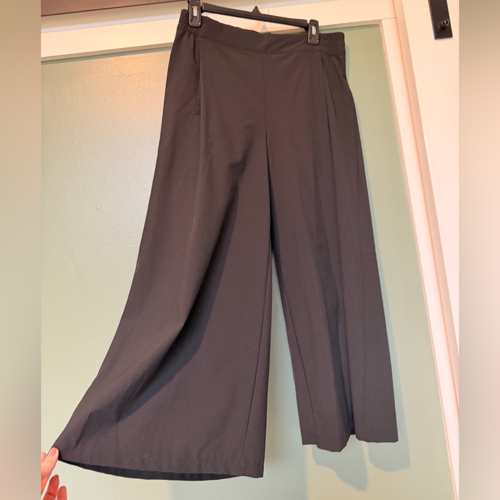 North face crop wide leg pants size 8